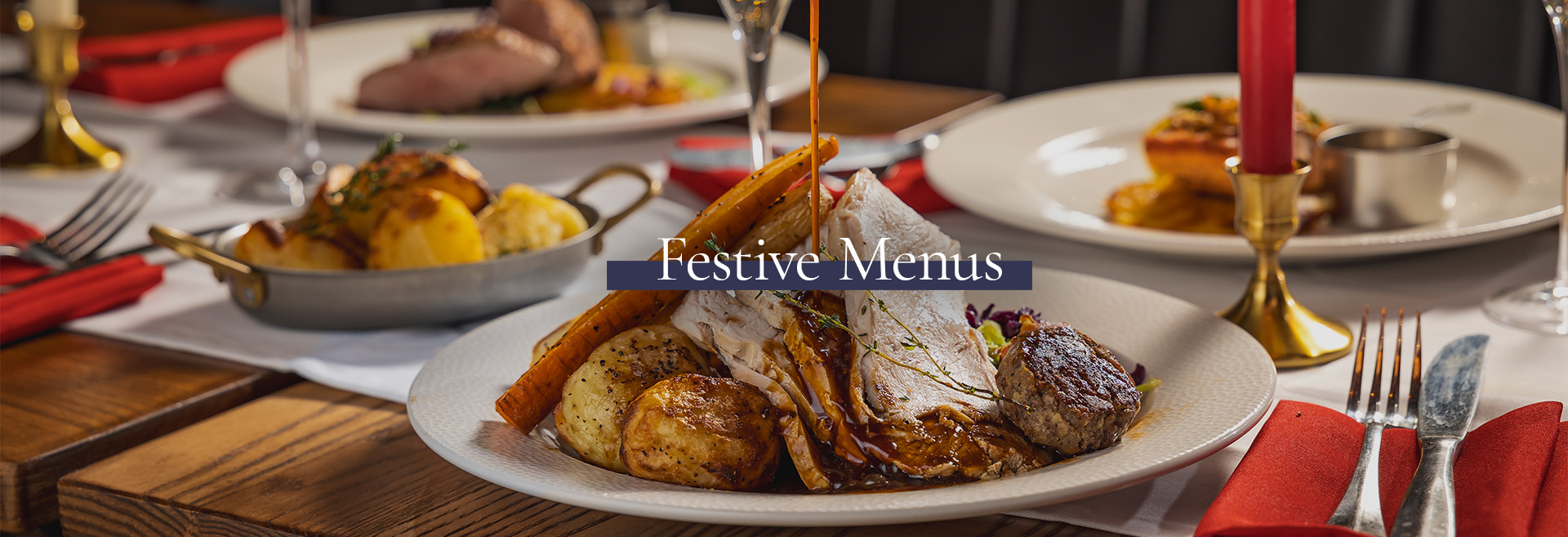 Festive Christmas Menu at The Princess Of Wales 